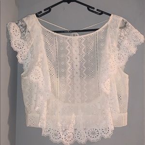 Altar’d State Cream Backless Tank